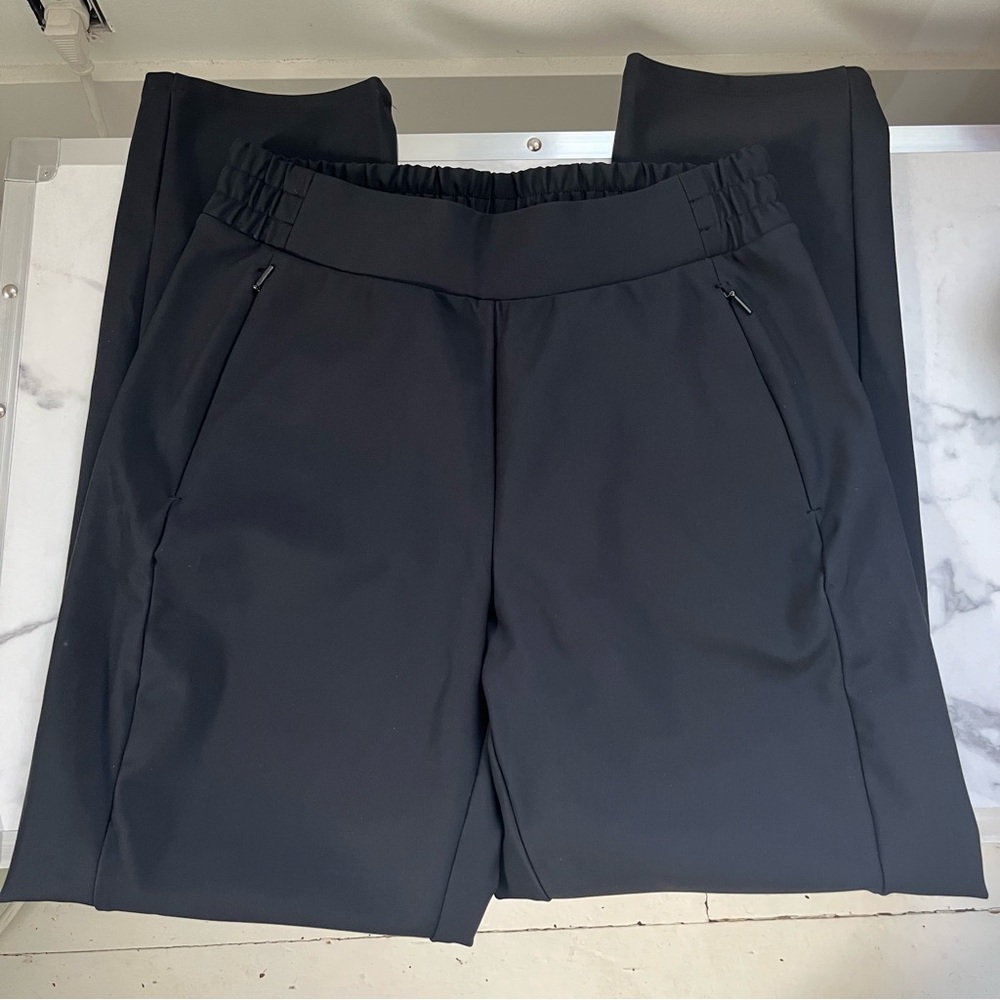 Black spyder fleece lined pants